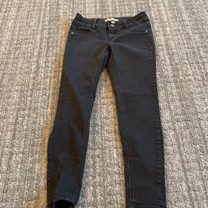 Black Mudd size Y12 Mid-rise jean leggings